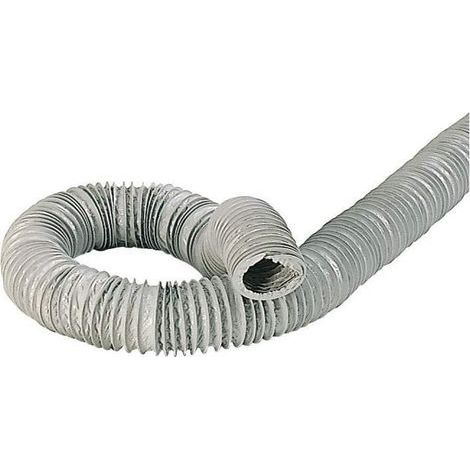 1 Gaine Pvc, Souple Diamètre 80 Mm, Longueur 6 Mètres Pour Ventilation (1/2)