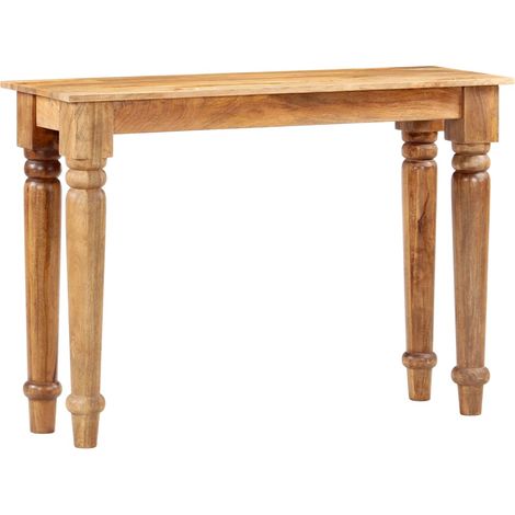 Console Table 110x35x77 cm Solid Mango Wood vidaXL (1/5)
