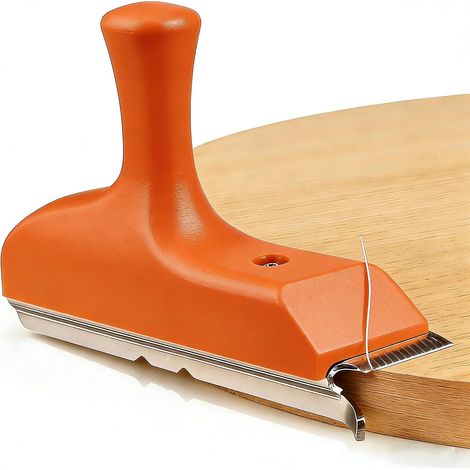 Araseur de Chant, Coupe-Bordure pour le Bois Portable avec Poignée Antidérapante, Coupe-Bordure pour le Travail du Bois, pour PVC ABS Mélamine, pour Meubles et Bricolage