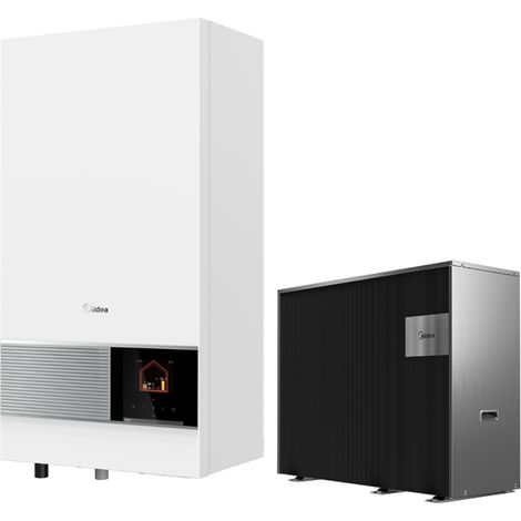 Ensemble Pompe à chaleur Air / Eau 14 kW triphasée pour chauffage M-THERMUR HYGGE - MIDEA - MIDTHERIE14T (1/4)
