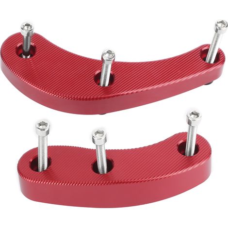 Coussin de protection moteur sabot latéral CNC aluminium rouge pour S1000RR 2019-2020, couvre-statoprotecteur carter anti-chute, kit de protection stator, compatible BMW S1000RR 2019-2020. (1/5)