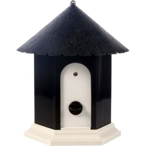 Dispositif anti-aboiement à ultrasons sûr pour chien de 50 pieds, design de cage à oiseaux anti-aboiement pour extérieur (1/3)