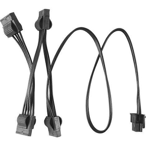 Câble d'alimentation modulaire 6 broches vers 4 Molex pour RM1000X et RM850X (1/5)