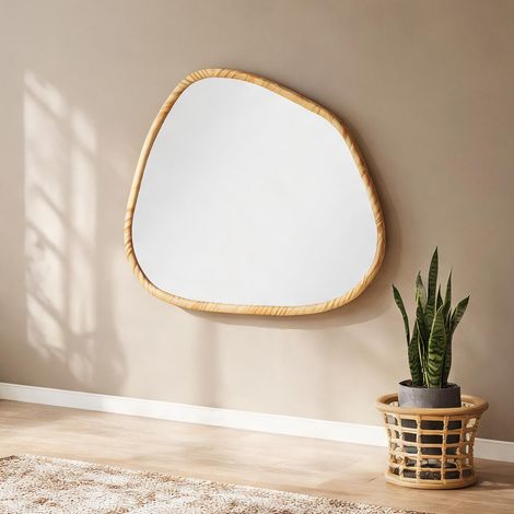 Décoration murale bois naturel en bois de pin 70 x 2,1 x 50 cm (1/5)