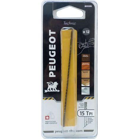 REXON Lot de 12 lames coupe rapide et grossiere REXON pour scie a chantourner