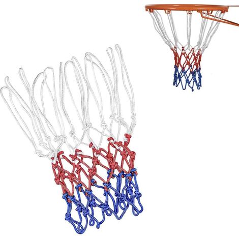 Filet De Basket - 50 Cm - 12 Boucles - Polypropylène Épais - Pour Panier Intérieur Et Extérieur - Lot De 2 (1/5)