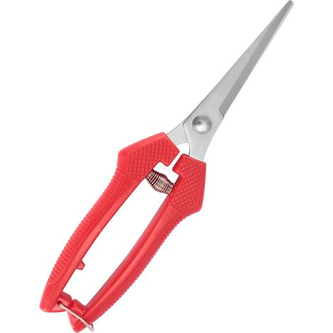 1 Paire Ciseaux de cueillette, acier inoxydable, rivet ajustable, verrouillage professionnel, pour jardin et récolte de fruits (1/5)