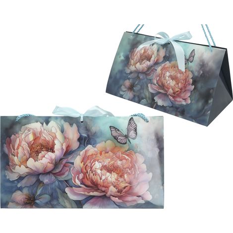 Juego de 6 bolsas decorativas - Flores (carmani) (1/4)