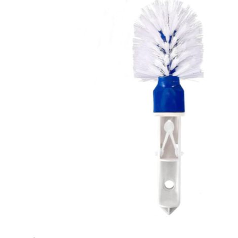 Brosse de Nettoyage pour Piscine et Spa – Brosse d'Angle – Compatible avec Perche Télescopique Universelle – Nettoyage Efficace (1/5)
