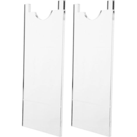 2 butées murales pour canapé, transparent, pour canapé et lit (1/5)