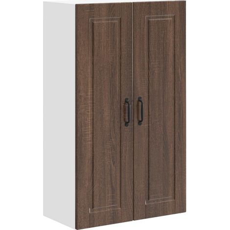 Maison Exclusive - Armario de Pared PORTO Roble Marrón 60 x 31 x
