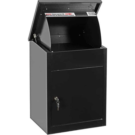 Genie Hand  Cassaforte Meccanica Parcel Box Cassetta di Sicurezza per Pacchi e Lettere con Chiave e Serratura a Doppia Mappa Casseforti per Soldi