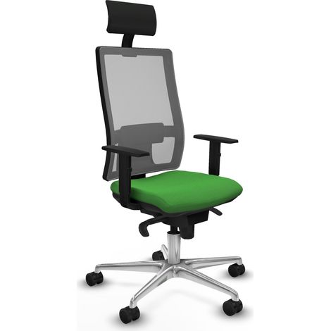Piqueras-y-Crespo Silla de Oficina Horna Verde Confortable