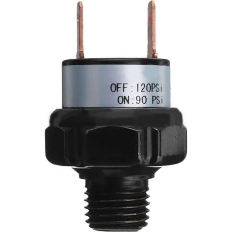 Pressostat d'air 90-120 psi, filetage de montage sur réservoir 1/4 pouce otn-FFY (1/4)