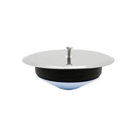 TAPPO PER POZZETTO A PAVIMENTO CON PIATTELLO INOX Misura: Diam. 100