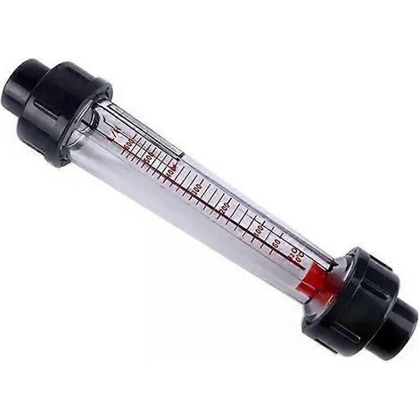 Débitmètre à flotteur en plastique, débitmètre d'eau liquide, rotamètre, débitmètre pour canalisation UPVC, 1 pièce (1/5)
