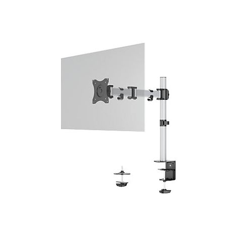 Soporte para monitor SELECT  para 1 monitor  plateado (1/5)