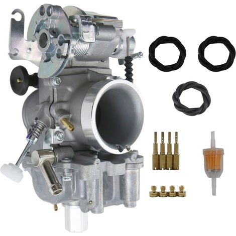 Carburateur Mikuni TM36 / TM36‑68 – Pour SR500, TT500, XT500, XR400 – Moto de route et tout‑terrain (1/4)