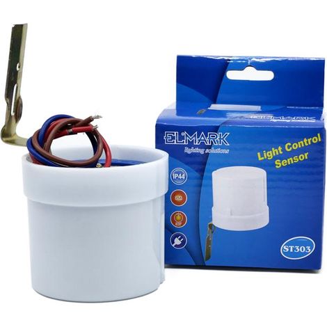 ST303 FOTOSENSORE IP44 25A (5--50LUX) CREPUSCOLARE (1/3)