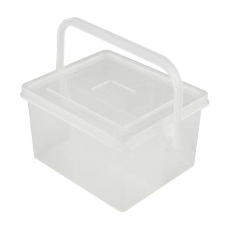 BOÎTE DE RANGEMENT SÉPARATIONS FIXES TRU COMPONENTS TC-QBS-400 B203 1593478 (L X L X H) 135 X 110 X 80 MM NOMBRE DE COMP (1/2)