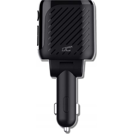 Trasmettitore fm ltc tr251 bluetooth 5.3 ricarica rapida usb c (1/3)