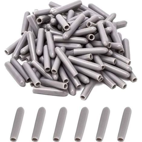 Dishwasher protective caps – Pack of 100 – PVC material – Easy installation – Protect racks and dishes from scratches (1/5)