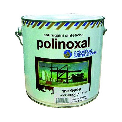 Colorificio Sammarinese Antiruggine Sintetica 'Fina'  Kg. 25 Grigia - Polinoxal