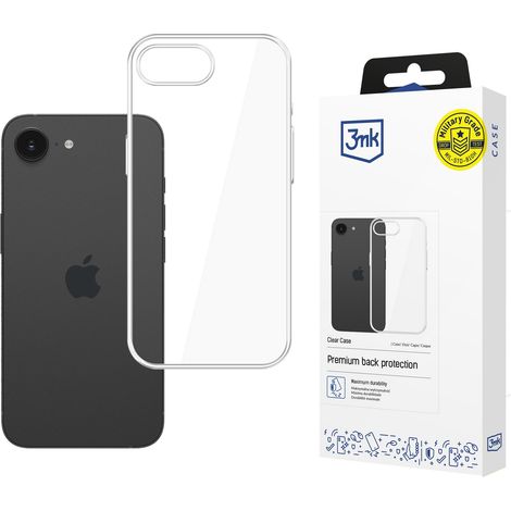 Funda transparente 3mk para Apple iPhone 16E (1/5)
