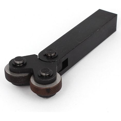UTENSILE TORNIO GODRONE GODRONATORE GODRONI 2 RUOTE ZIGRINATORE ZIGRINATURA 2