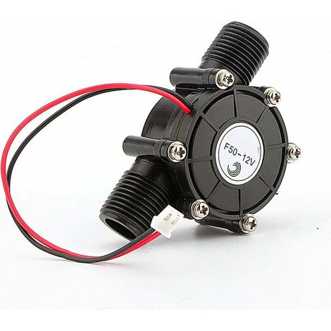 DC Micro-turbine hydraulique Générateur d'eau 12V DC 10W (1/5)