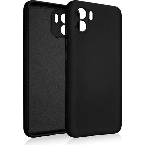 Funda de silicona Beline para Xiaomi Redmi A2 (negra/negra) (1/3)