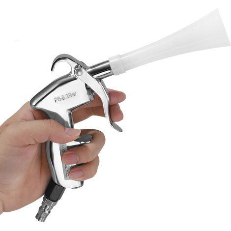 Pistolet de soufflage pneumatique, pistolet à air comprimé pour nettoyage automobile, élimine efficacement la poussière et la saleté dans l’intérieur de voiture (1/5)