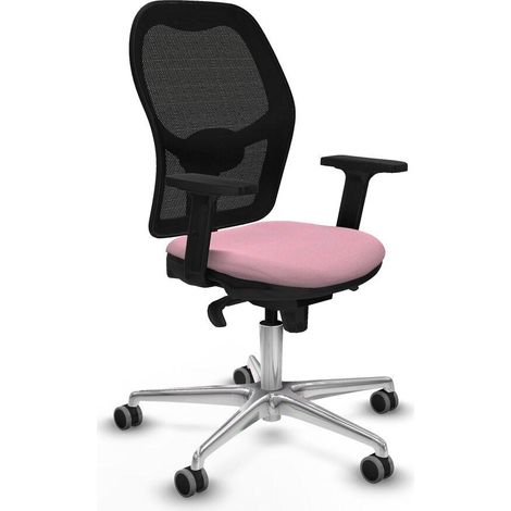 Piqueras y Crespo Sedia Jorquera Rosa Confortevole per Ufficio