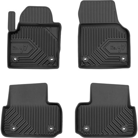Tapis de sol pour Land Rover Discovery Sport 2014-2019 Pre-FL TPE Noir 3Pcs (1/5)