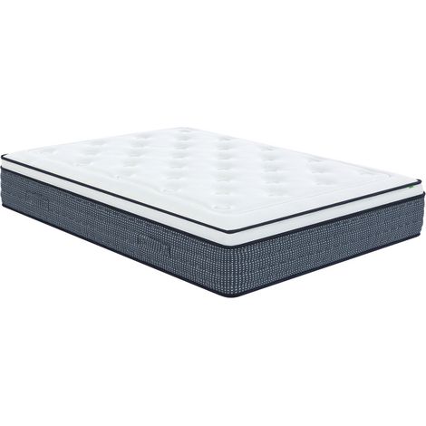 Matelas à ressort et mémoire de forme, accueil moelleux - 140x190 cm - Somnia (1/5)