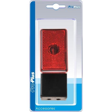 Luce di posizione posteriore rossa 110x45x51mm in blister