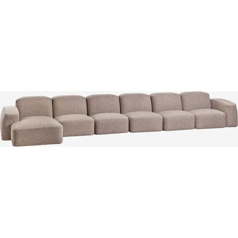 SKLUM Bastian 6-teiliges modulares Sofa mit Chaiselongue links (1/5)