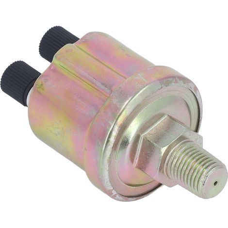 Öldrucksensor 1/4 NPT 0 bis 10 bar, Motordruckwandler für VDO-Dieselgeneratoren, Doppelmesskopf (1/5)