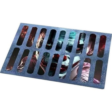 Tapis - Halloween - Clown 3D - Antidérapant - 40x60 cm - Décoration Effrayante (1/4)