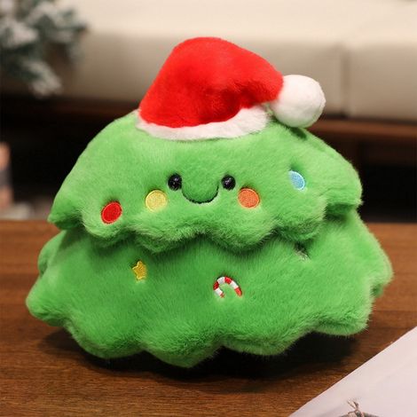 Jouet En Peluche De Noël - Père Noël En Peluche - Décoration De Sapin De Noël Et Cadeau Festif - 26 Cm - 1 Pièce (1/4)