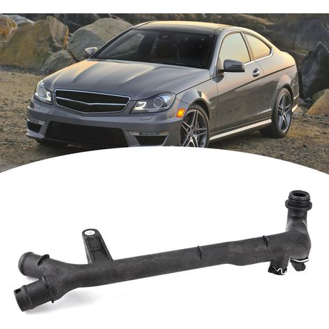 Tuyau d'eau de refroidissement avec capteur 2712001552 compatible avec Mercedes Classe C Berline 4 portes (W203) 2000-2007 (1/4)