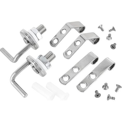 Kit de conversión de bisagras para asiento de inodoro TIZIO cromado IDEAL STANDARD