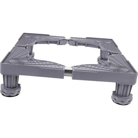 Support Réglable - Support Mobile Pour Lave-linge Avec Base De Réfrigérateur Robuste En Plastique De Haute Qualité Pour La Plupart Des Appareils (1/5)