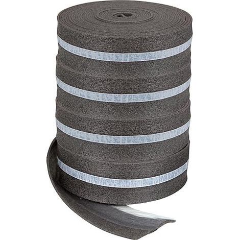 Bande isolante autocollante, avec patte, 150x8mm, 100 m 4 rouleaux de 25 m