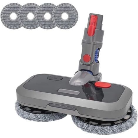 Tête de balai électrique compatible avec les aspirateurs sans fil Dyson V7, V8, V10, V11 et V15. Tête de nettoyage pour sols, utilisable à sec ou humide, pièce de rechange pour brosse de sol. (1/4)