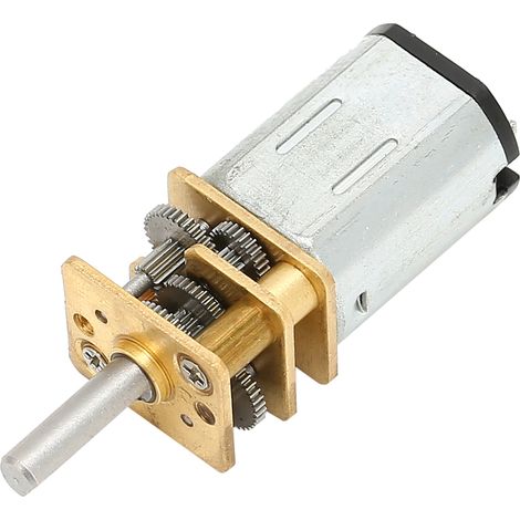 Moteur à engrenages à réduction de vitesse 2:3, 12FN20 DC6V 150 tr/min, verrouillage électronique, mini moteur CC (1/5)