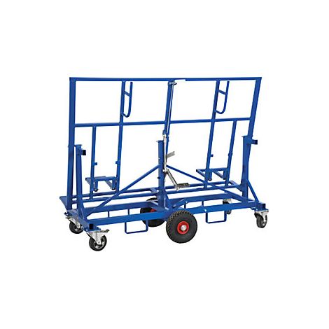 Carrello porta pannelli regolabile capacità 500 kg Kongamek KM08200 (1/2)