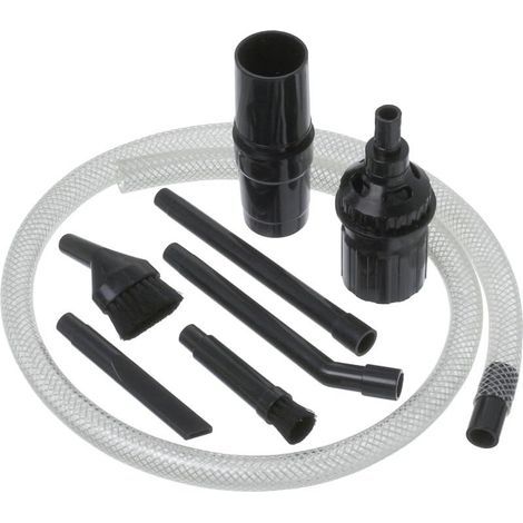 Set kleiner Universal-Staubsaugerdüsen 30–38 mm, Schwarz (1/5)