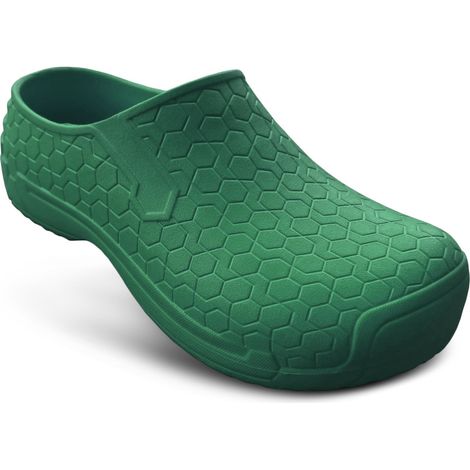 TAMS® Unisex Gartenclogs "Hex" aus leichtem EVA Grün 36