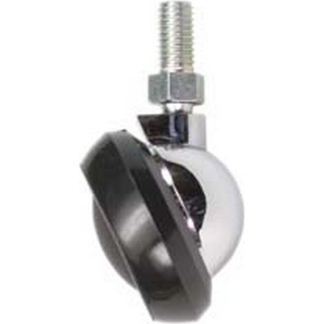4PZ RUOTE MEZZA SFERA CON PERNO - ø mm.42 perno ø mm.8x15